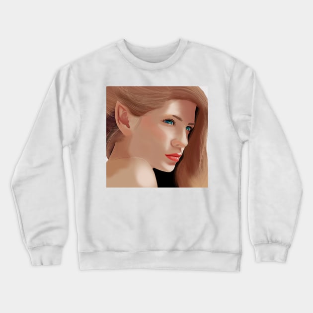 Feyre The Night Queen Crewneck Sweatshirt by AnabellaCor94